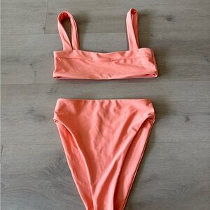 Jade Swim Coral Bikini Set